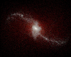 NGC 2623 Simulation